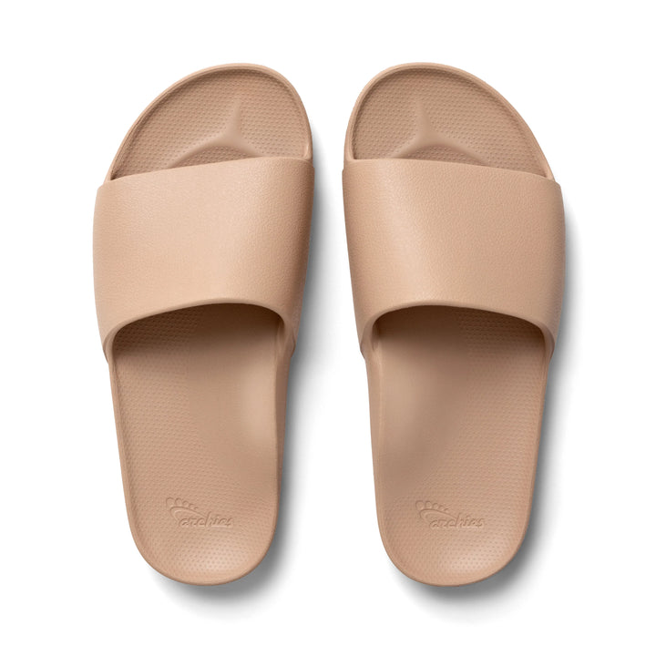 Archies Arch Support Slides- Tan
