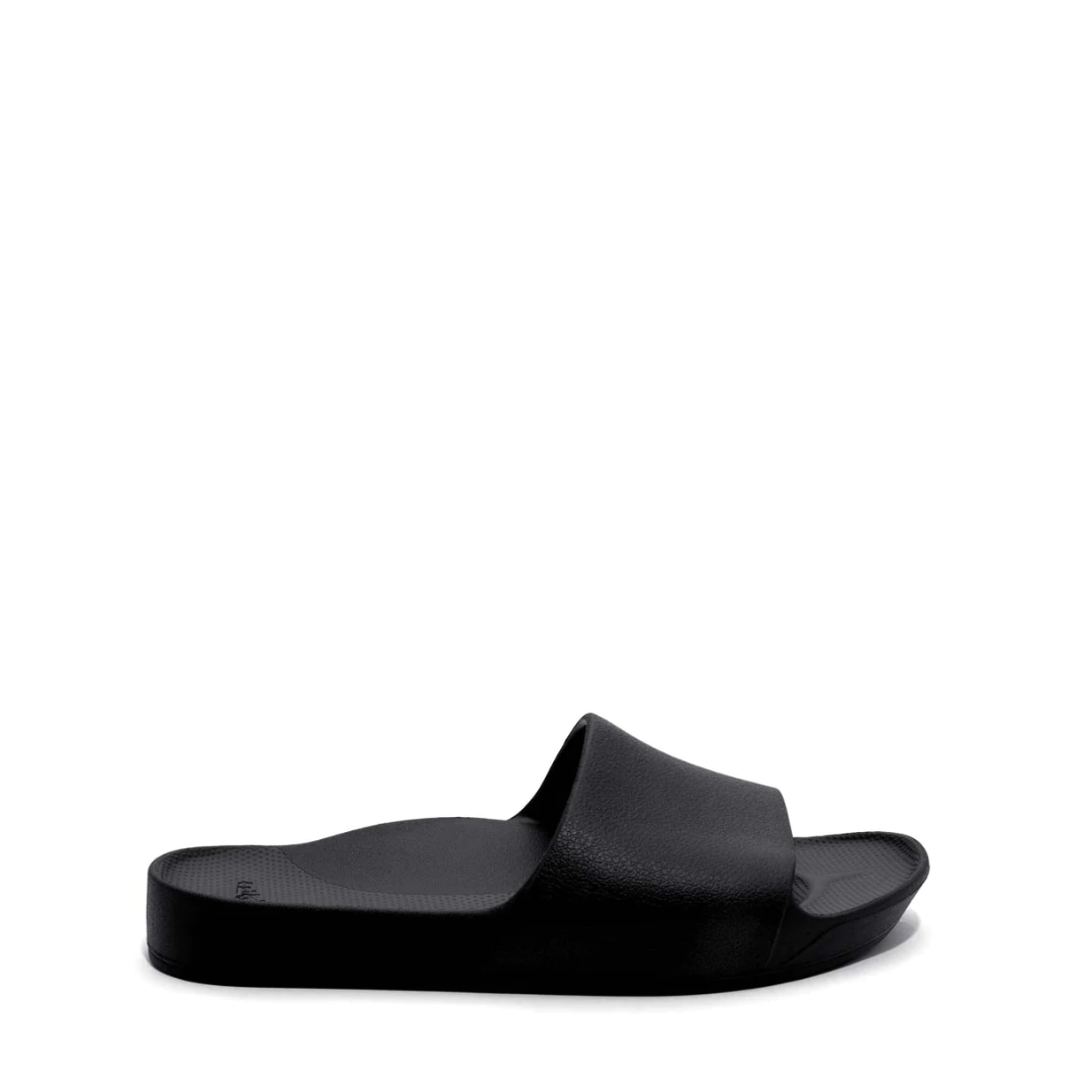 ARCHIES SLIDES - BLACK – Northern Shoe Store