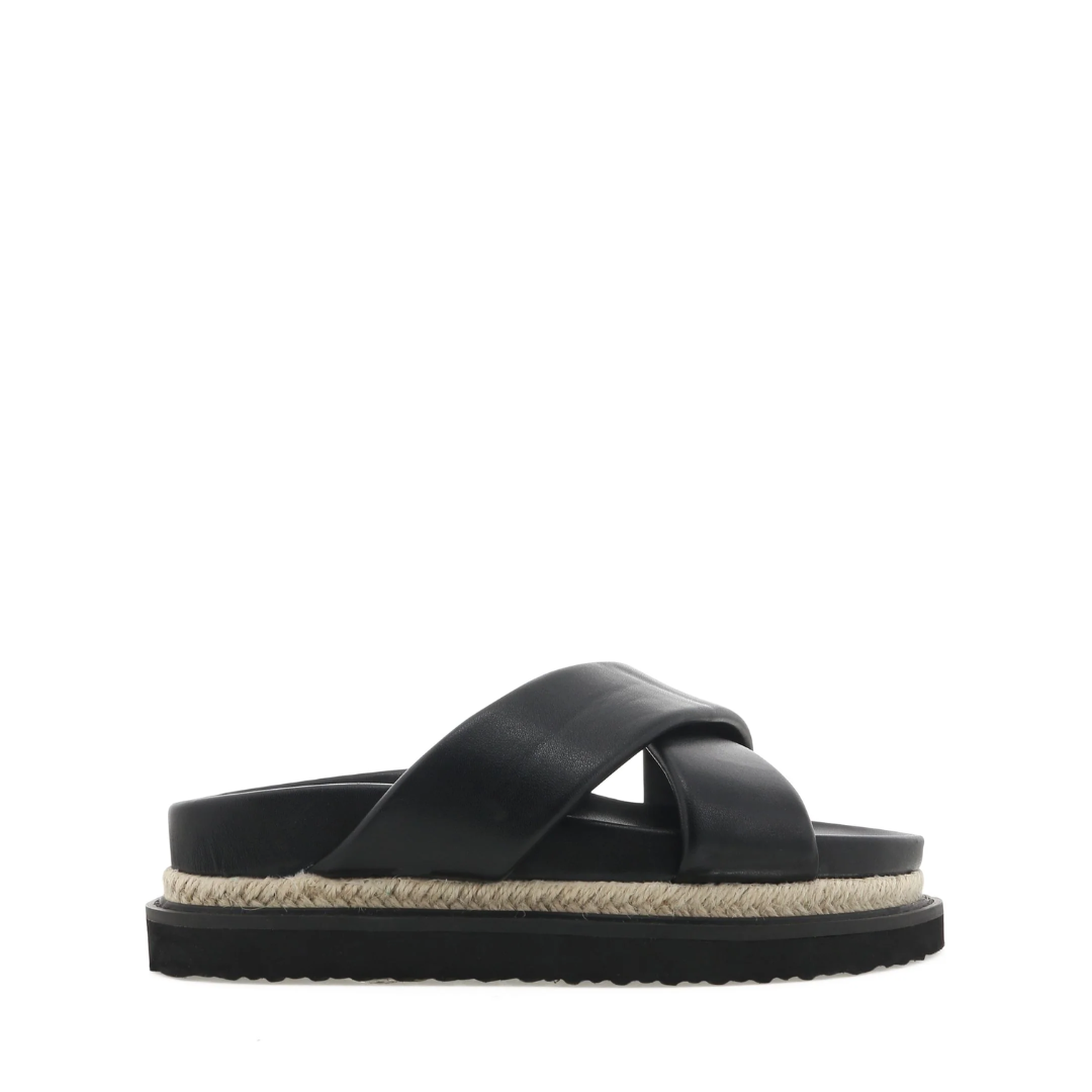 BILLINI ARABEL SLIDES - BLACK – Northern Shoe Store