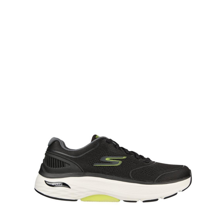 SKECHERS MAX ARCH SWITCHBOARD - BLACK/LIME