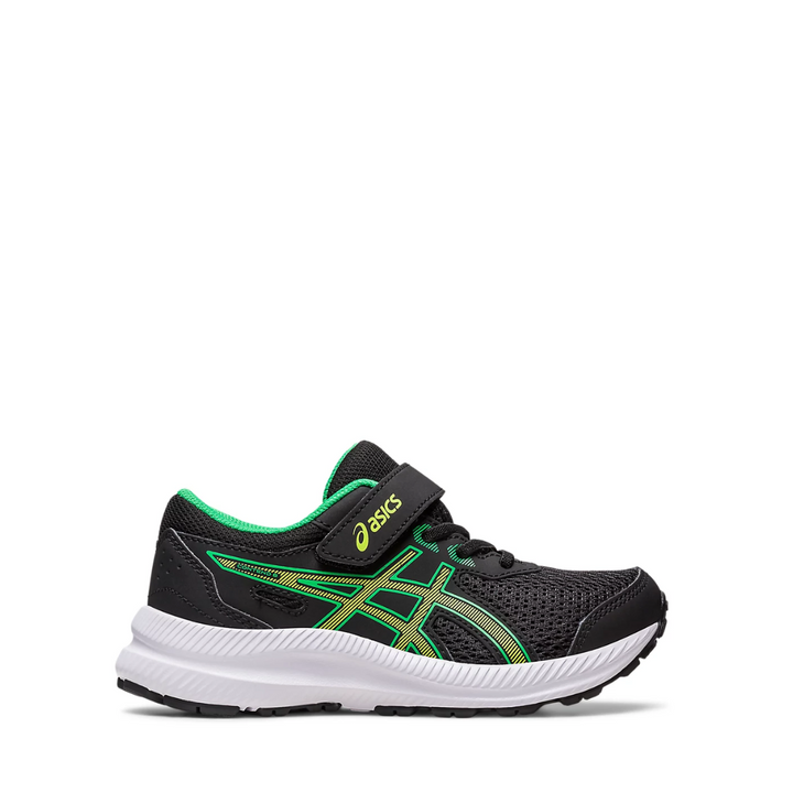 ASICS CONTEND 8 PS  - BLACK/LIME
