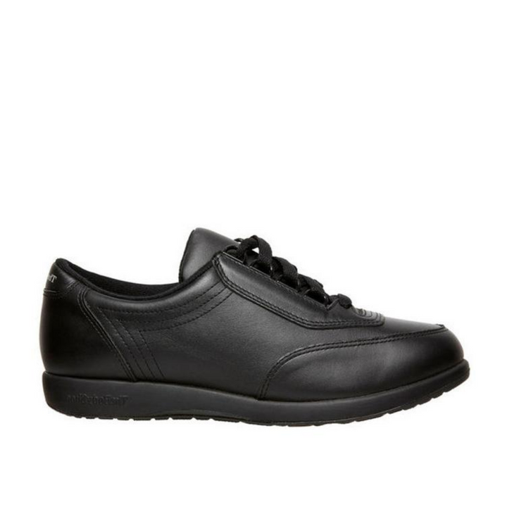 HUSH PUPPIES CLASSIC WALKER - BLACK LEATHER