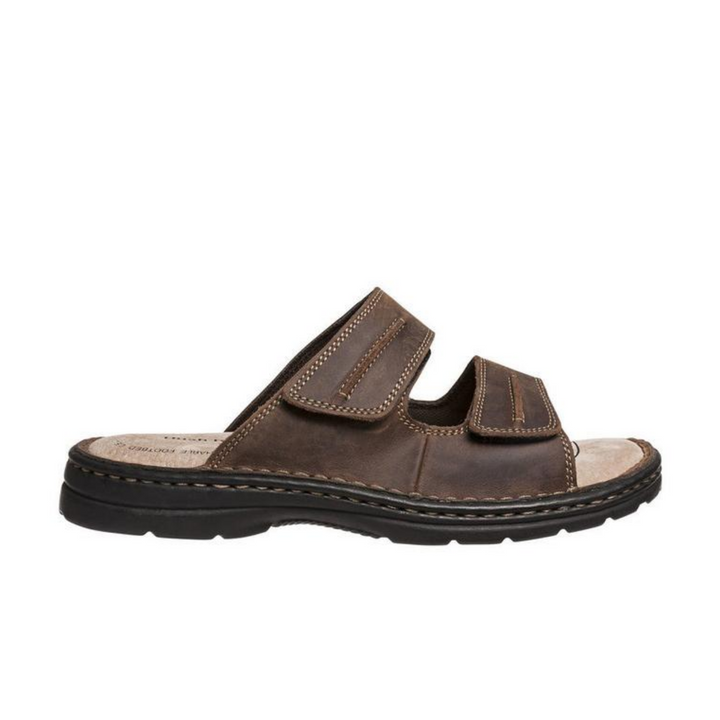 HUSH PUPPIES SLIDER - BROWN